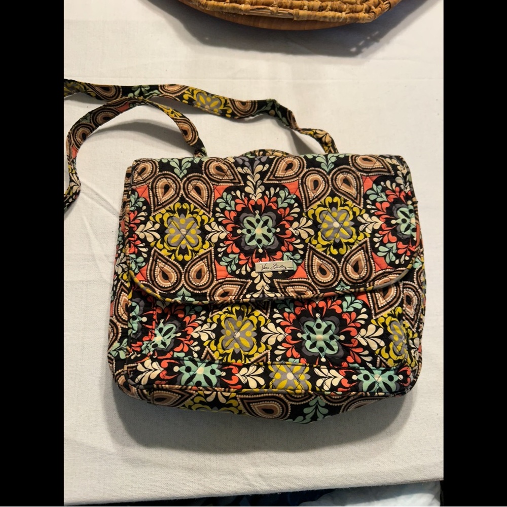 Vera Bradley Retro Floral Patterned Women's 3 in 1 Crossbody and Backpack
